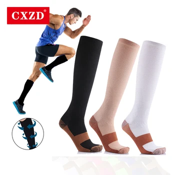 CXZD 1 Pair Unisex Socks Compression Stockings Pressure Varicose Vein Stocking Knee High Support Stretch For Women Men Socks
CXZD 1 Pair Unisex Socks Compression Stockings Pressure Varicose Vein Stocking Knee High Support Stretch For Women Men Socks