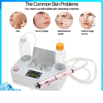 Small Bubbles Vacuum Suction Beauty Equipment Oxygen Spray Injection Skin Rejuvenation Machine Facial Cleaning Blackhead Removal
Small Bubbles Vacuum Suction Beauty Equipment Oxygen Spray Injection Skin Rejuvenation Machine Facial Cleaning Blackhead Removal