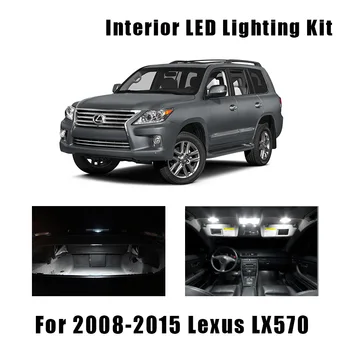 15pcs White Canbus LED Bulbs Interior Map Trunk Dome Light Kit For 2008-2013 2014 2015 Lexus LX570 Step Courtesy Door Lamp
15pcs White Canbus LED Bulbs Interior Map Trunk Dome Light Kit For 2008-2013 2014 2015 Lexus LX570 Step Courtesy Door Lamp