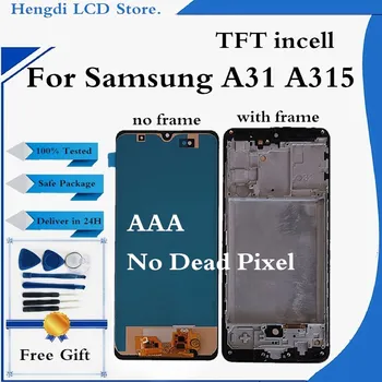 New Arrived Tested TFT Incell Screen For Samsung A31 A315 LCD Display Touch Screen Digitizer For A31 SM-A315F/DS LCD Replacement
New Arrived Tested TFT Incell Screen For Samsung A31 A315 LCD Display Touch Screen Digitizer For A31 SM-A315F/DS LCD Replacement