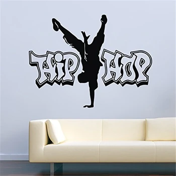 Dance silhouette dancer hip hop decorative vinyl sticker Art Decor Home Decor Removable living Removable Wall Sticker 1036 
Dance silhouette dancer hip hop decorative vinyl sticker Art Decor Home Decor Removable living Removable Wall Sticker 1036