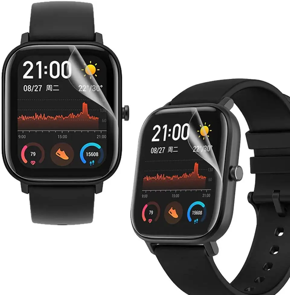 Simple and durable Ultrathin HD Film Transparent Screen Protector For Huami Amazfit GTS Smart Watch Clear Screen Protection Film
Simple and durable Ultrathin HD Film Transparent Screen Protector For Huami Amazfit GTS Smart Watch Clear Screen Protection Film