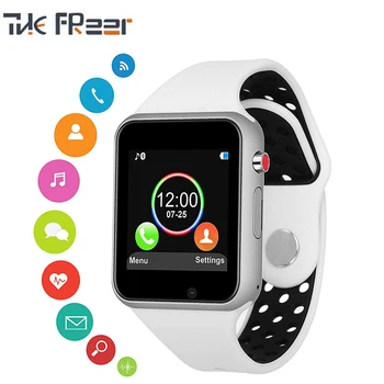 Sport Smart Watch Pedometer Camera Support SIM Card TF Call Message Reminder Sleep Monitor Calories Calculation Bluetooth Watch
Sport Smart Watch Pedometer Camera Support SIM Card TF Call Message Reminder Sleep Monitor Calories Calculation Bluetooth Watch
