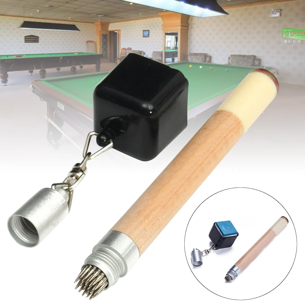 2 in 1 Chalk Holder Magnetic Stick Billiard Snooker Pool Cue Tip Pricker Tool 19cm FDX99
2 in 1 Chalk Holder Magnetic Stick Billiard Snooker Pool Cue Tip Pricker Tool 19cm FDX99