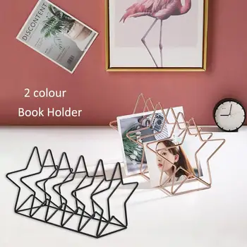 Pentagram Metal Bookend Creative Star Book Standing Document File Desktop Manager Bookshelf Stand
Pentagram Metal Bookend Creative Star Book Standing Document File Desktop Manager Bookshelf Stand