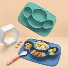 Easy Cleaning Toddler Plate Non-slip Pad Anti-overflow Design Fall Resistant Utensils Training Food Feeding Plate for Infant
Easy Cleaning Toddler Plate Non-slip Pad Anti-overflow Design Fall Resistant Utensils Training Food Feeding Plate for Infant