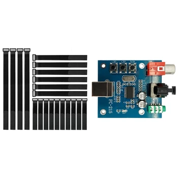 1x Pcm2704 o Dac Usb to S/Pdif Sound Card Analog Coaxial Optical Fiber Output & 20 Pack Reusable and Cable Ties Set
1x Pcm2704 o Dac Usb to S/Pdif Sound Card Analog Coaxial Optical Fiber Output & 20 Pack Reusable and Cable Ties Set