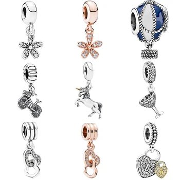 Daisy Flowers Heart Shaped Hot Air Balloon Bicycle Wine Glass Pendant Fit Original Good Dangle Charm
Daisy Flowers Heart Shaped Hot Air Balloon Bicycle Wine Glass Pendant Fit Original Good Dangle Charm