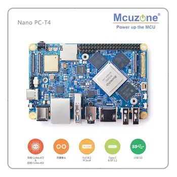 FriendlyELEC NanoPC-T4 Rockchip RK3399Cortex-A72 Cortex-A53 VR AI OpenCV TensorFlow MIPI Dual band wifi M.2PC EC20 4G 16GB EMMC
FriendlyELEC NanoPC-T4 Rockchip RK3399Cortex-A72 Cortex-A53 VR AI OpenCV TensorFlow MIPI Dual band wifi M.2PC EC20 4G 16GB EMMC