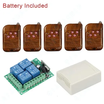 QIACHIP 433 Mhz RF Transmitter Remote Control + Wireless 433Mhz DC 12V 4 CH Remote Control Switch RF Relay Receiver Module DIY
QIACHIP 433 Mhz RF Transmitter Remote Control + Wireless 433Mhz DC 12V 4 CH Remote Control Switch RF Relay Receiver Module DIY