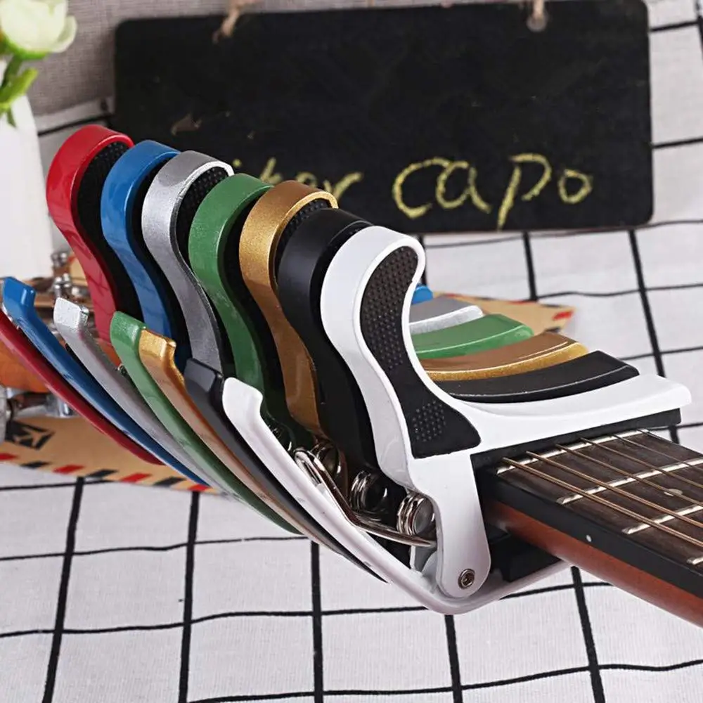 Top Stage Quick Change Folk Acoustic Electric Guitar Banjo Trigger Capo Key Clamp
Top Stage Quick Change Folk Acoustic Electric Guitar Banjo Trigger Capo Key Clamp
