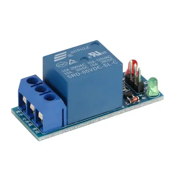 Mini 1 Channel DC 5V Low Level Trigger Interface Board Relay Module with Led Lamp Protective Kit for Electronic
Mini 1 Channel DC 5V Low Level Trigger Interface Board Relay Module with Led Lamp Protective Kit for Electronic