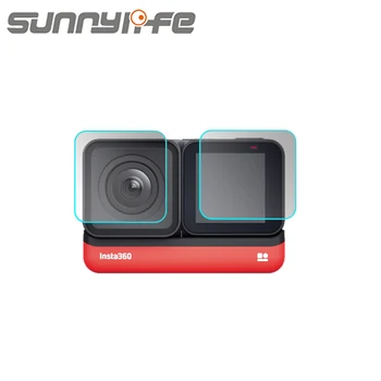 Sunnylife 2 Set Camera Lens Screen Lens Protective Film HD Tempered Glass Film Lens Protector for Insta360 One R
Sunnylife 2 Set Camera Lens Screen Lens Protective Film HD Tempered Glass Film Lens Protector for Insta360 One R