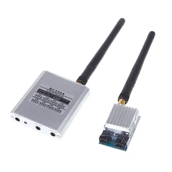 

5.8G 200mW FPV Video Audio 8CH AV Transmitter TX 5.8GHz RX Receiver Set 2KM 2000M