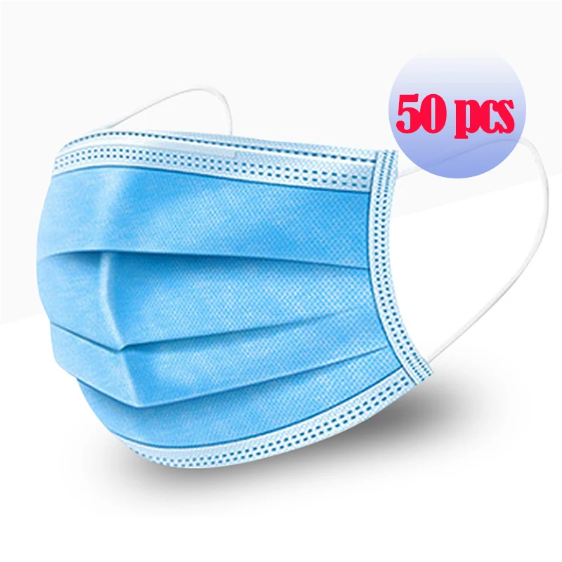 Disposable Protective Safety Masks 3-Ply Breathable & Comfortable Filter Melt Blown Fabric Mask for Anti-Air Pollution 50Pcs/Box
Disposable Protective Safety Masks 3-Ply Breathable & Comfortable Filter Melt Blown Fabric Mask for Anti-Air Pollution 50Pcs/Box