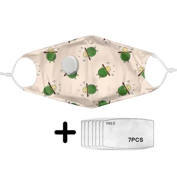 Cartoon Mini Turtle Pattern Masks Women Daily Outdoor Face Protection Cover with Breathing Valve Masks Ladies Cubrebocas 2020
Cartoon Mini Turtle Pattern Masks Women Daily Outdoor Face Protection Cover with Breathing Valve Masks Ladies Cubrebocas 2020