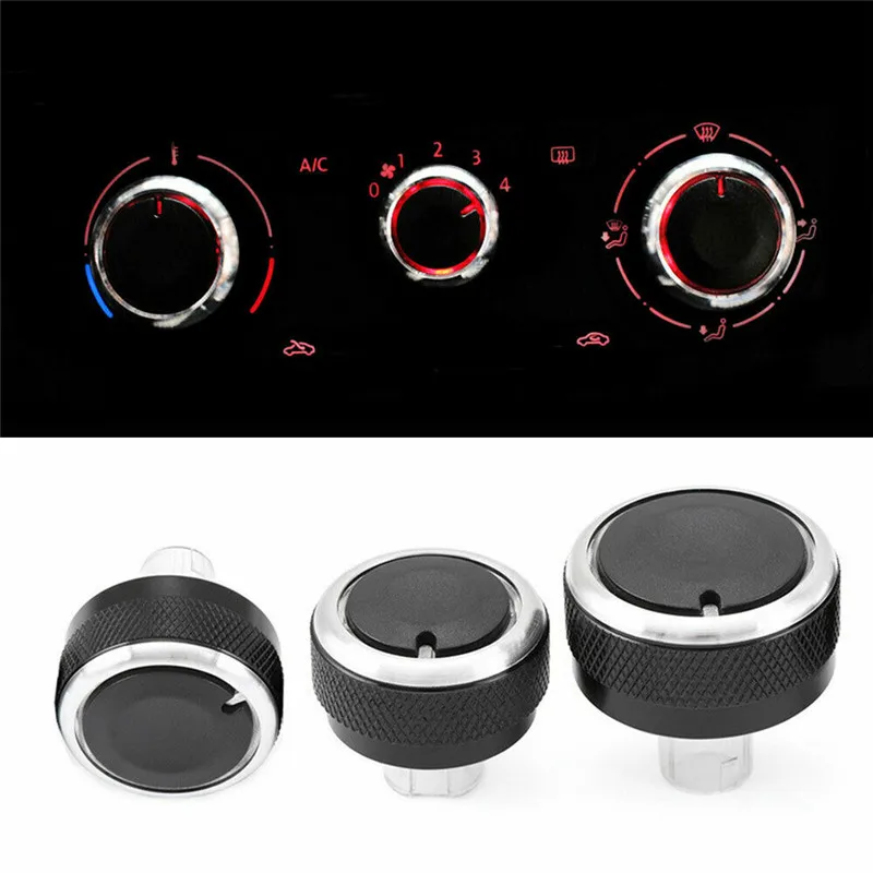 3pcs Air Condition Heater Control Knob Switch for Golf MK5 MK6 Caddy Passat Set Refitting Air Conditioning Button Switch
3pcs Air Condition Heater Control Knob Switch for Golf MK5 MK6 Caddy Passat Set Refitting Air Conditioning Button Switch