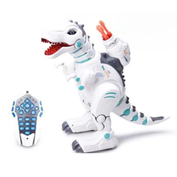 2.4G Intelligent dinosaur remote control toy missile spray dinosaur robot with LED light remote control
2.4G Intelligent dinosaur remote control toy missile spray dinosaur robot with LED light remote control
