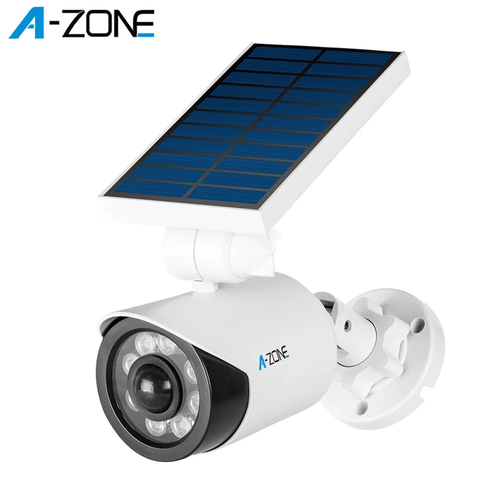 Dummy Camera Solar Power Simulation Fake Camera Waterproof Home Security Video Surveillance Bullet With Flashing LED Outdoor
Dummy Camera Solar Power Simulation Fake Camera Waterproof Home Security Video Surveillance Bullet With Flashing LED Outdoor