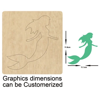 Sexy Pendant Big Mermaid Dangler DIY Cutting Mold Wood Dies For Leather Blade Rule Cutter For DIY Leather Cloth Paper Crafts
Sexy Pendant Big Mermaid Dangler DIY Cutting Mold Wood Dies For Leather Blade Rule Cutter For DIY Leather Cloth Paper Crafts