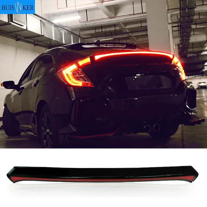 

For Honda Civic Type R 2021 Multi-function LED Rear Bumper Fog Lamp Brake Light Dynamic Turn Signal Reflector