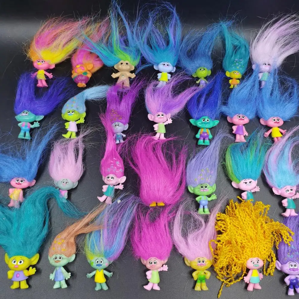 Комплект из 2 предметов/5 шт./компл. Troolls фигурки Поппи филиал фигуркы игрушки