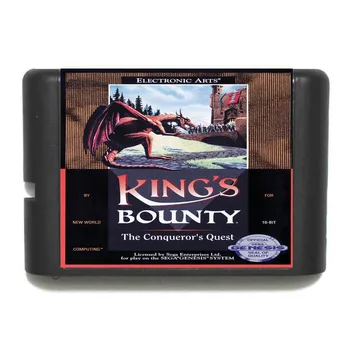 King's Bounty - The Conqueror's Quest 16 bit MD Game Card For Sega Mega Drive For Genesis
King's Bounty - The Conqueror's Quest 16 bit MD Game Card For Sega Mega Drive For Genesis