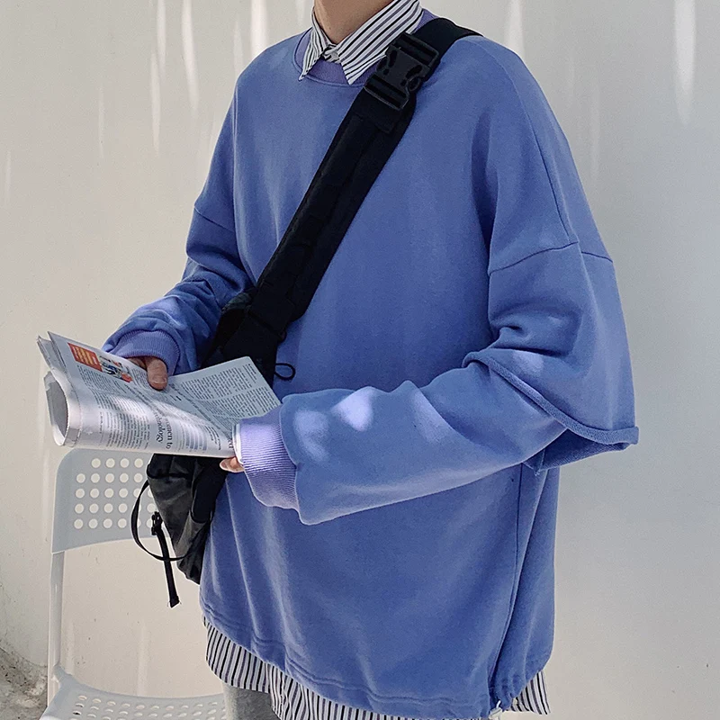 Aleirmires Men Fake Two Pieces Hoodies High Street Autumn New Crew Neck Drawstring Bottom Hiphop Sweatshirt Japanese Streetwear
Aleirmires Men Fake Two Pieces Hoodies High Street Autumn New Crew Neck Drawstring Bottom Hiphop Sweatshirt Japanese Streetwear