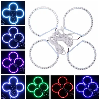 Latest Headlight Multi-color RGB LED Angel Eyes Halo Ring Eye DRL RF Remote Control for BMW 3 Series E36 1990 - 2000 4x131mm
Latest Headlight Multi-color RGB LED Angel Eyes Halo Ring Eye DRL RF Remote Control for BMW 3 Series E36 1990 - 2000 4x131mm