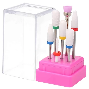 7Pcs/set Ceramics Nail Drill Bits Tungsten Carbide Acrylic Nail File Drill Bit Brush Manicure Pedicure Nail Drill Machine Bits
7Pcs/set Ceramics Nail Drill Bits Tungsten Carbide Acrylic Nail File Drill Bit Brush Manicure Pedicure Nail Drill Machine Bits