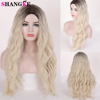Shangke 26 Inches Ombre Curly Wavy Wigs Blonde Middle Part Daily Cosplay Synthetic Wigs For Women Long Hair Wigs Fake Hair
Shangke 26 Inches Ombre Curly Wavy Wigs Blonde Middle Part Daily Cosplay Synthetic Wigs For Women Long Hair Wigs Fake Hair