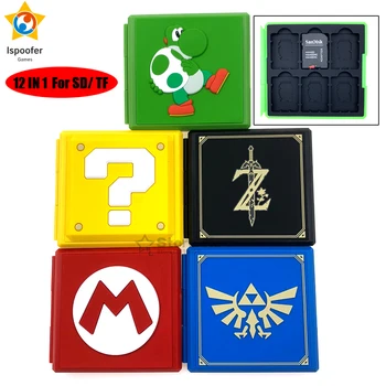 12in1 for Nintend Switch Shockproof Game Cards Case Hard Shell Box for Nintendo Switch Memory SD/Micro SD Storage Accessories
12in1 for Nintend Switch Shockproof Game Cards Case Hard Shell Box for Nintendo Switch Memory SD/Micro SD Storage Accessories