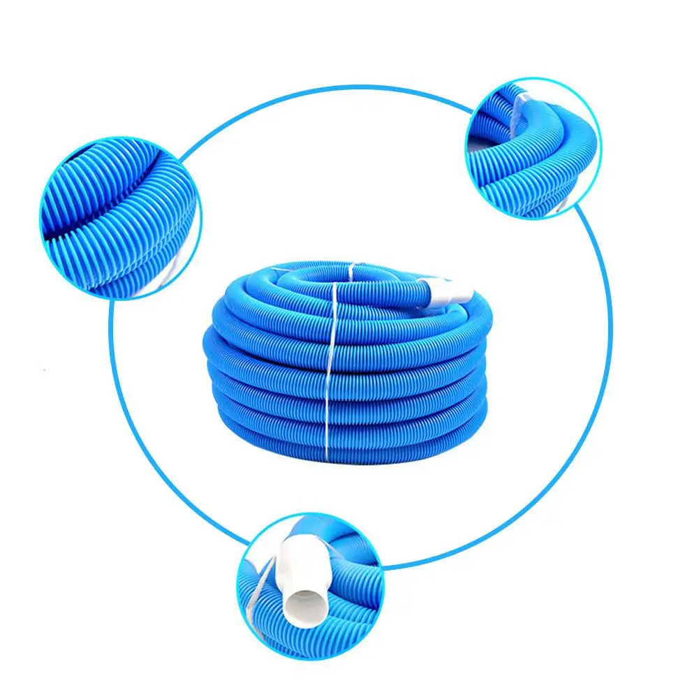 Swimming Pool Vacuum Hose with Swivel Cuff 1.5 Inch Swimming Pool Double Layer Suction Pipe Cleaning Accessories
Swimming Pool Vacuum Hose with Swivel Cuff 1.5 Inch Swimming Pool Double Layer Suction Pipe Cleaning Accessories
