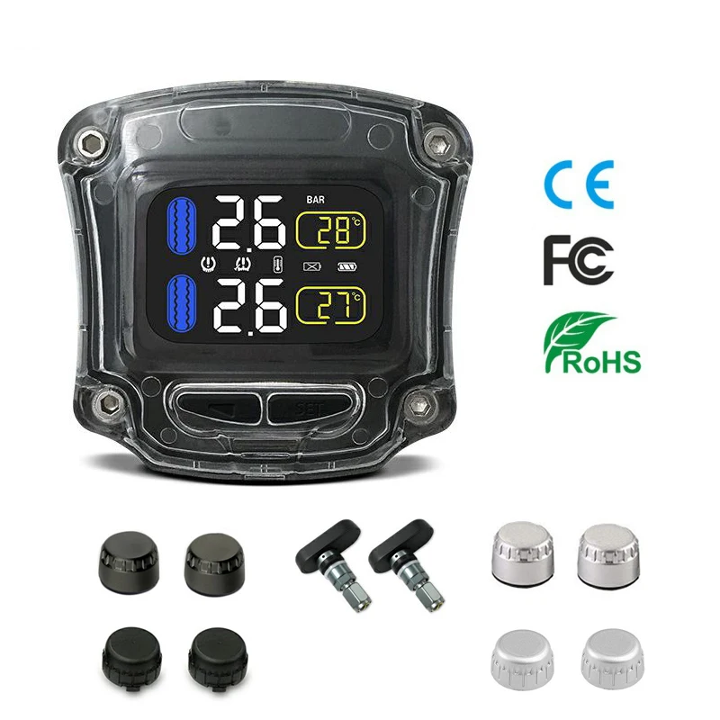 Motorcycle tire pressure sensor Tpms sensor Wireless Tire Pressure Monitoring System External/internal Sensors For Motorcycles
Motorcycle tire pressure sensor Tpms sensor Wireless Tire Pressure Monitoring System External/internal Sensors For Motorcycles