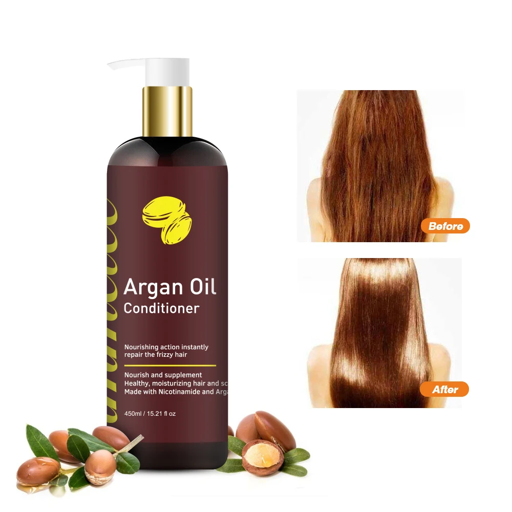 

IMMETEE 450ml argan oil hair conditioner Nature Republic Argan Essential Deep Care Conditioner Morocco Argan Oil Hair Cond