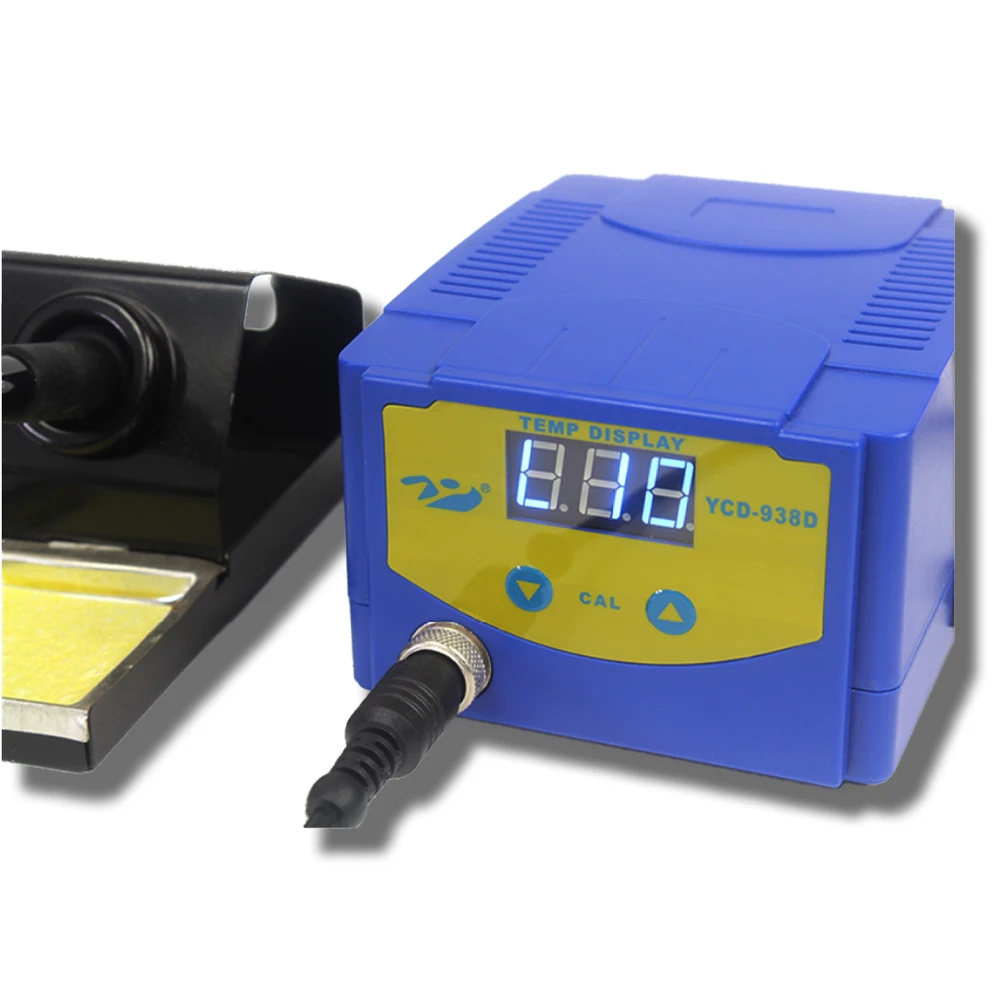 YCD 938D Soldering Station Large Screen Digital Automatic Shutdown Dormant Soldering Iron High Power 936 Soldering Station 75W
YCD 938D Soldering Station Large Screen Digital Automatic Shutdown Dormant Soldering Iron High Power 936 Soldering Station 75W