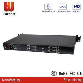 HWCODEC H3414P H.264 Encoder HDMI Encoder 4 Channel FHD 1080P IP Encoder IPTV Encoder RTSP RTMP Video Encoder for YouTube
HWCODEC H3414P H.264 Encoder HDMI Encoder 4 Channel FHD 1080P IP Encoder IPTV Encoder RTSP RTMP Video Encoder for YouTube