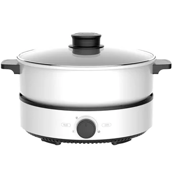 Multifunctional Electric Cooker Heating Pan Electric Cooking Pot Machine Hotpot Noodles Rice Eggs Soup Cooking Pot 4L
Multifunctional Electric Cooker Heating Pan Electric Cooking Pot Machine Hotpot Noodles Rice Eggs Soup Cooking Pot 4L