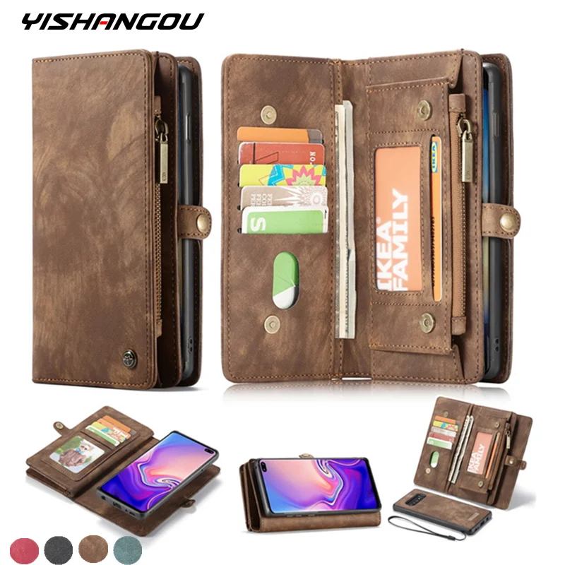 For iPhone 11 Xs Max XS 7 6 8 Plus Multifunction Detachable Leather Wallet Card Case For Samsung Note 10 9 S10 9 Huawei P30 P20
For iPhone 11 Xs Max XS 7 6 8 Plus Multifunction Detachable Leather Wallet Card Case For Samsung Note 10 9 S10 9 Huawei P30 P20