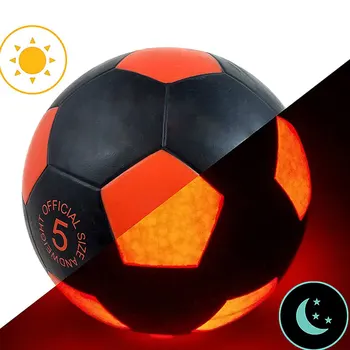 LED Soccer Trainer Ball Light Up Football Training Glows Hi-Bright Football Soccer In The Dark With LED For Man Teen Boy Fun
LED Soccer Trainer Ball Light Up Football Training Glows Hi-Bright Football Soccer In The Dark With LED For Man Teen Boy Fun