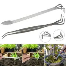Stainless Steel 2 in 1 Bonsai Change Pot Plant Root Rake Tweezers Garden Tool 2 in 1 multi-functional Press Rake Tweezers bonsai
Stainless Steel 2 in 1 Bonsai Change Pot Plant Root Rake Tweezers Garden Tool 2 in 1 multi-functional Press Rake Tweezers bonsai