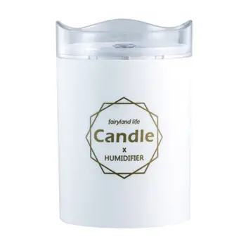 300ML Air Humidifier Candle Romantic Light Aroma Essential Oil Diffuser Fresher A0NC
300ML Air Humidifier Candle Romantic Light Aroma Essential Oil Diffuser Fresher A0NC