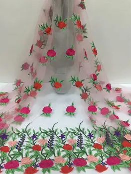 5yards/lot high quality nigerian french lace embroidered tulle lace fabric for wedding dress,2020 Russia African lace fabric 
5yards/lot high quality nigerian french lace embroidered tulle lace fabric for wedding dress,2020 Russia African lace fabric