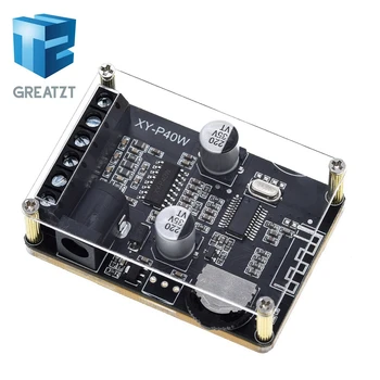GREATZT Bluetooth 5.0 stereo audio power amplifier board 40Wx2 Bluetooth receiver DC 12/24V supply XY-P40W
GREATZT Bluetooth 5.0 stereo audio power amplifier board 40Wx2 Bluetooth receiver DC 12/24V supply XY-P40W