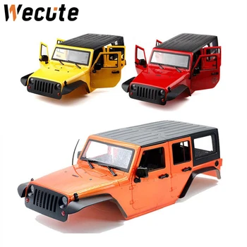 Wecute Unassembled 12.3inch 313mm Wheelbase Body Car Shell for 1/10 RC Crawler Axial SCX10 & SCX10 II 90046 90047 Jeep Wrangler
Wecute Unassembled 12.3inch 313mm Wheelbase Body Car Shell for 1/10 RC Crawler Axial SCX10 & SCX10 II 90046 90047 Jeep Wrangler