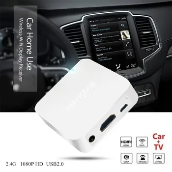 Intelligent Wireless Display Dongle AV+HDTV Interface 1920x1080P Wifi Display Receiver For Cars Same screen For IOS For Android
Intelligent Wireless Display Dongle AV+HDTV Interface 1920x1080P Wifi Display Receiver For Cars Same screen For IOS For Android