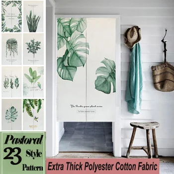 Japanese Cotton Linen Green Plant Half Door Curtains Kitchen Restaurant Entrance Decoration Nordic Partition Screen Bedroom 
Japanese Cotton Linen Green Plant Half Door Curtains Kitchen Restaurant Entrance Decoration Nordic Partition Screen Bedroom