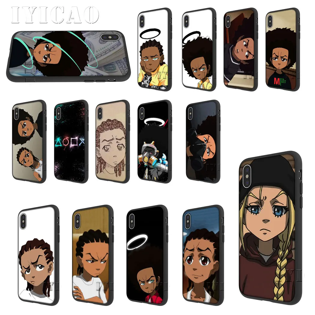 IYICAO The Boondocks Soft Silicon for iPhone 5 5s SE 10 X XS XR XS Max 6 6s 7 8 Plus 11 pro max Phone Cover
IYICAO The Boondocks Soft Silicon for iPhone 5 5s SE 10 X XS XR XS Max 6 6s 7 8 Plus 11 pro max Phone Cover