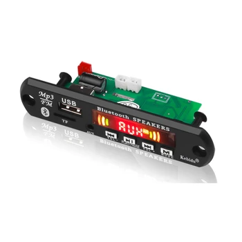 Car MP3 Player Decoder Board 5V 12V Bluetooth 5.0 6W Amplifier FM Radio Module TF USB AUX Recorders Handsfree Remote Control
Car MP3 Player Decoder Board 5V 12V Bluetooth 5.0 6W Amplifier FM Radio Module TF USB AUX Recorders Handsfree Remote Control