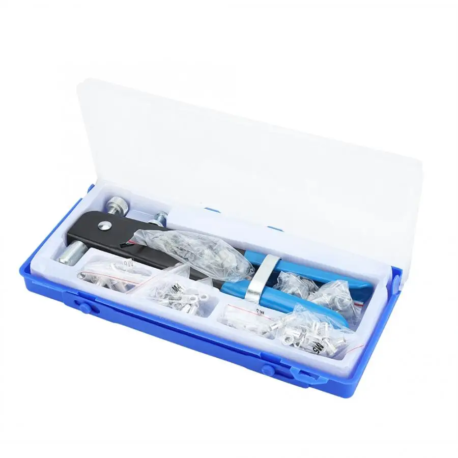 86Pcs M3-M8 Rivet Gun Hand Rivet Nuts Threaded Insert Rivet Tool Household Repair Tools Kit riveter set Domestic Delivery
86Pcs M3-M8 Rivet Gun Hand Rivet Nuts Threaded Insert Rivet Tool Household Repair Tools Kit riveter set Domestic Delivery